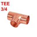 [TC34] TEE DE COBRE 3/4" SOLDAR
