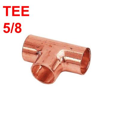 TEE DE COBRE 5/8" SOLDAR