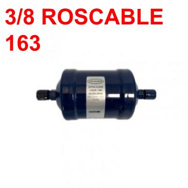 FILTRO SECADOR 3/8" ROSCABLE 163