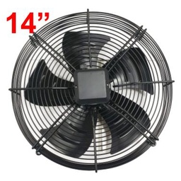 [MAX-14] MOTOR VENTILADOR AXIAL 220V 60HZ 1PH 4P IP54 14" SUCCION 1600RPM