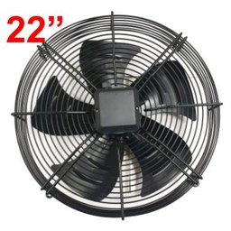 [MAX-22] MOTOR VENTILADOR AXIAL 220V 60HZ 1PH 4P IP54 22" SUCCION 1600RPM