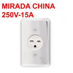 [TM250V] TOMA INCRUSTADO MIRADA CHINA