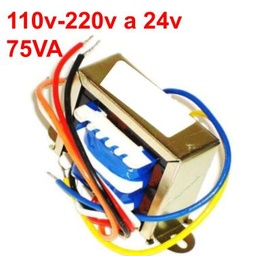 [TP2475AV] TRANSFORMADOR 110v-220v a 24v 75VA
