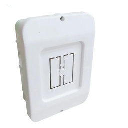[C2TOSPVC] CAJA ELECTRICA 2 CIRCUITOS PLASTICA PVC