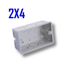[CP2X4] CAJA ELECTRICA PLASTICA 2X4