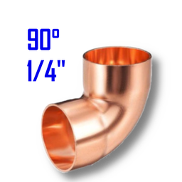 [CC14] CODO DE COBRE 90° 1/4"